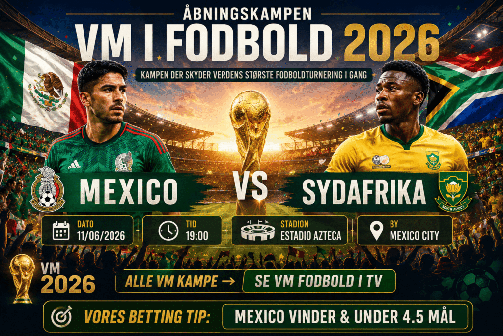 Mexico – Sydafrika betting tip